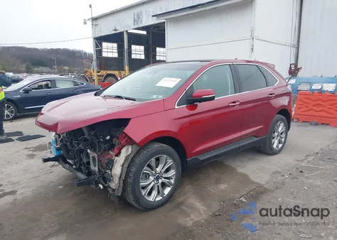 2019 Ford Edge Titanium из США, поврежденный, VIN 2FMPK4K99KBC45405